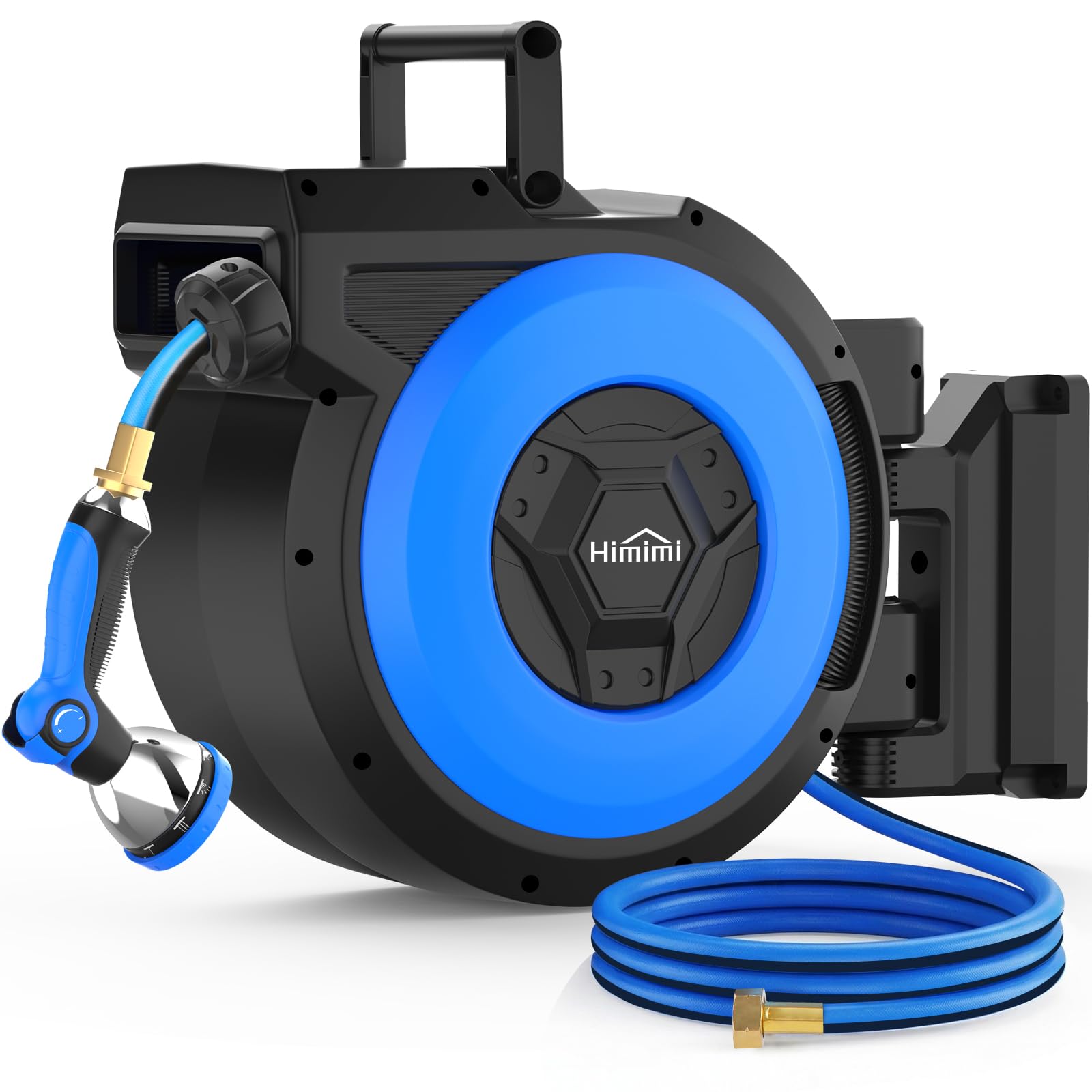 散水・水栓・水周り neighborhood SRL / A-GARDEN HOSE REEL Amazon.com : Retractable Garden Hose Reel, 5/8